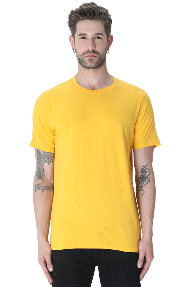 Male Round Neck Half Sleeve Classic