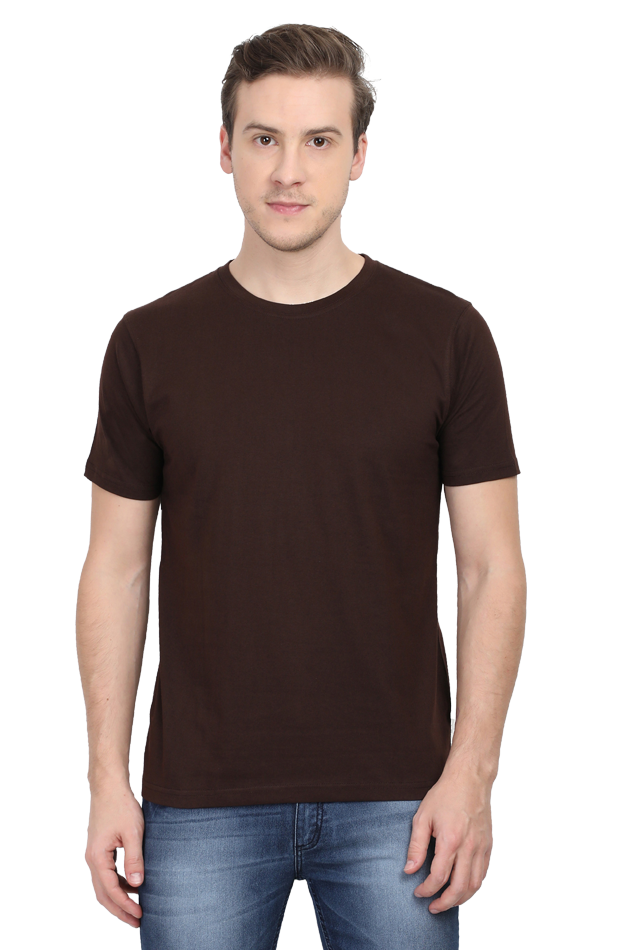 Male Round Neck Half Sleeve Classic