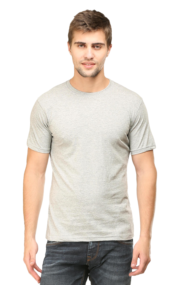 Male Round Neck Half Sleeve Classic